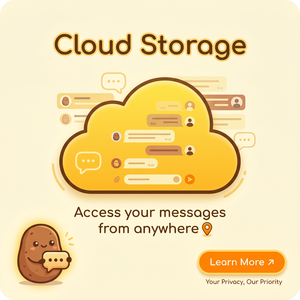 POTATO品牌 - Potato聊天软件无障碍功能：视障用户、听障用户、辅助功能